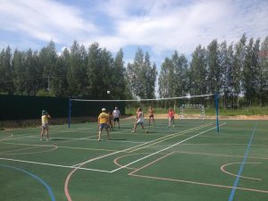 Первый турнир по волейболу в КП "Лесной Ручей"