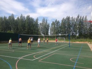 Первый турнир по волейболу в КП "Лесной Ручей"